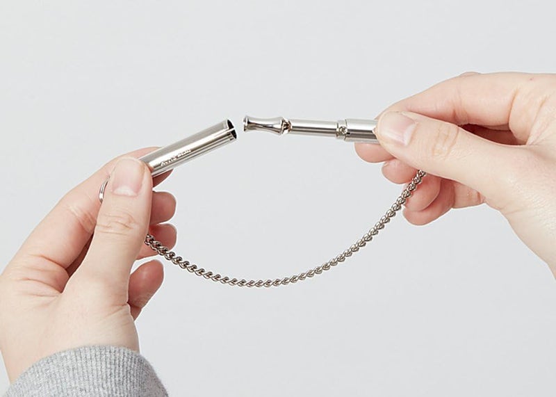 ACME original 'silent' dog training whistle no. 535. Adjustable frequency. Instruction leaflet included. Made in the UK. Good sound quality. Weather-proof. Solid brass with nickel plated finish - Image 3